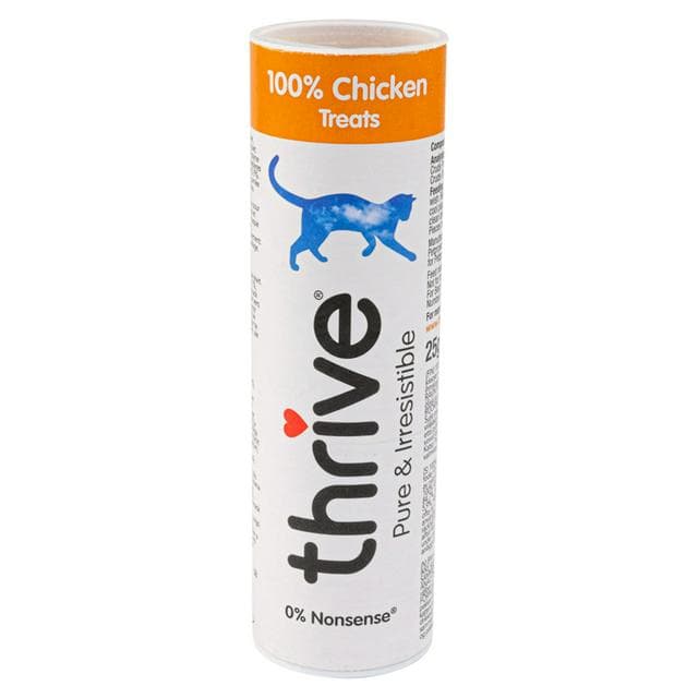 Thrive Cat Treats, 100% Chicken 27g - gallery image 1