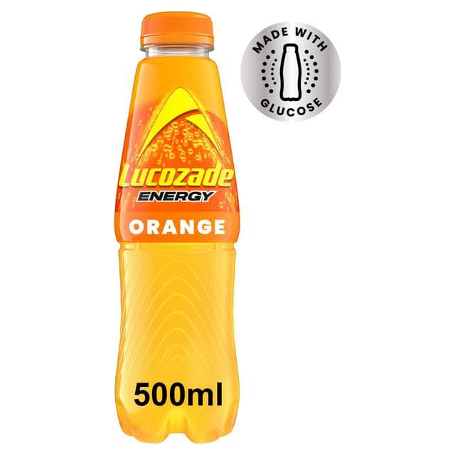 Lucozade Energy Drink Orange 500ml - gallery image 1