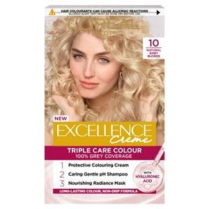 L'Oreal Paris Excellence Permanent Hair Dye Natural Baby Blonde 10