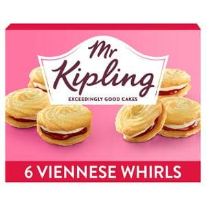 Mr Kipling Viennese Whirl Cakes x6