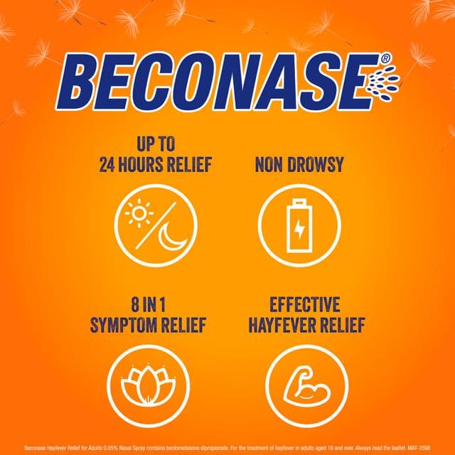 Beconase Hayfever Relief For Adults 0.05% Nasal Spray - gallery image 6