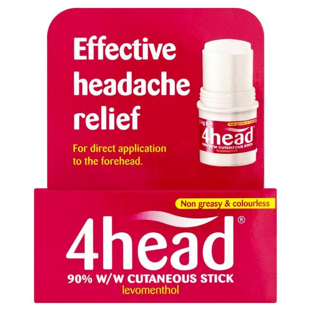 4head Effective Headache Relief Stick 3.6g - gallery image 1