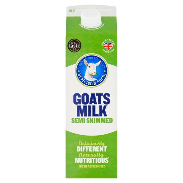 St Helen's Farm Semi Skimmed Goats Milk 1L - gallery image 1