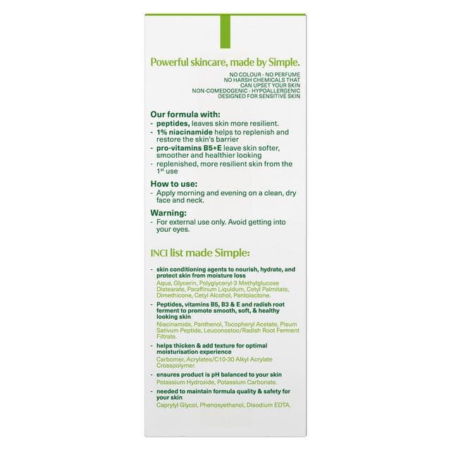 Simple Kind to Skin Hydrating Light Face Moisturiser for Dry or Sensitive Skin 125ml - gallery image 6