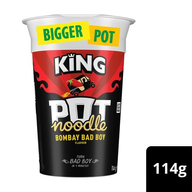 Pot Noodle King Pot Bombay Bad Boy 114g - gallery image 1
