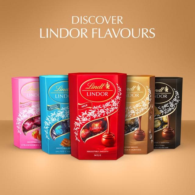 Lindt Lindor Assorted Chocolate Truffles Box 200g - gallery image 6
