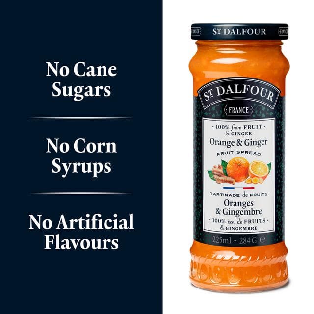 St Dalfour Orange & Ginger Jam 284g - gallery image 2
