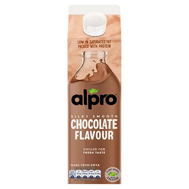 Alpro Soya Chocolate Chilled Drink 1L - gallery image 1