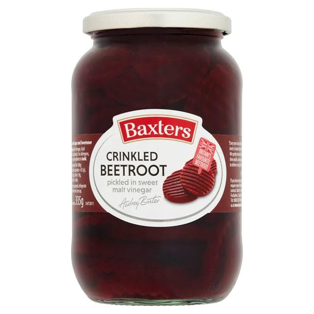 Baxters Crinkled Beetroot 567g (335g*) - gallery image 1