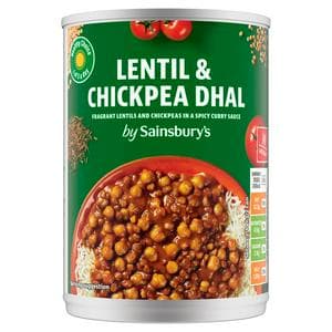 Sainsbury's 395g Lentil & Chickpea Dhal