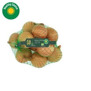 Sainsbury's Onions, SO Organic 750g