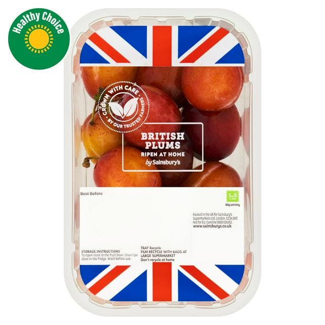 Sainsbury's 400g British Plums - gallery image 1