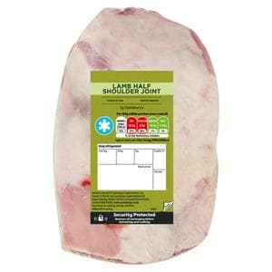 Sainsbury's British or New Zealand Half Lamb Shoulder (Approx. 925g)
