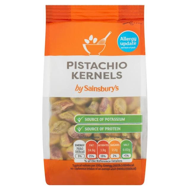 Sainsbury's Pistachio Nuts 100g - gallery image 1