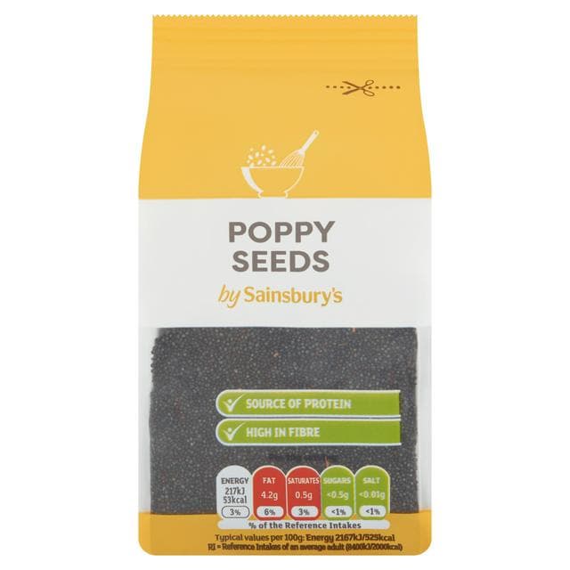 Sainsbury's Poppy Seeds 100g - gallery image 1