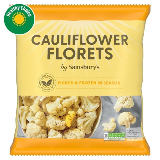 Sainsbury's Cauliflower Florets 900g - gallery image 1