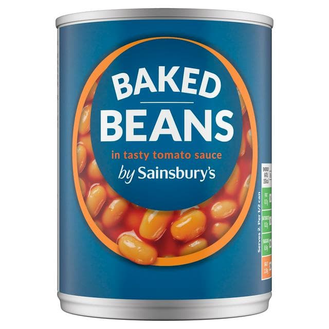Sainsbury's Baked Beans In Tomato Sauce 400g - gallery image 1