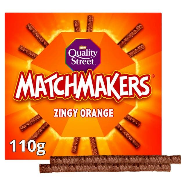 Quality Street Matchmakers Orange Chocolate Box 120g - gallery image 1
