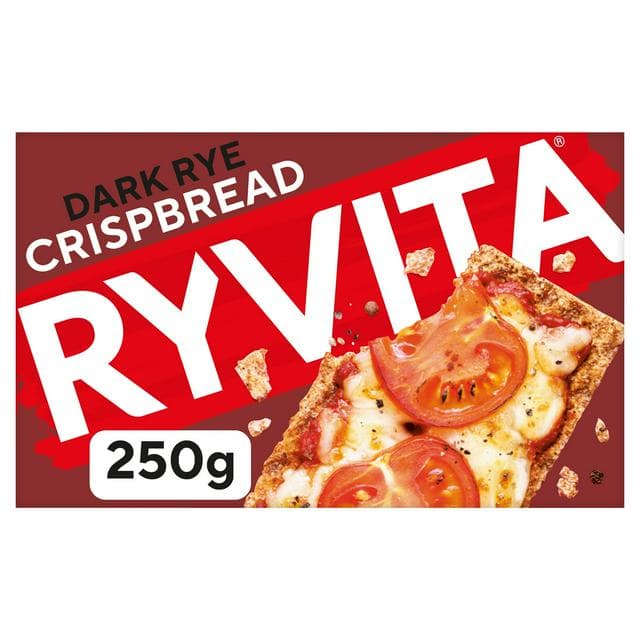 Ryvita Crispbread Dark Rye Crackers 250g - gallery image 1
