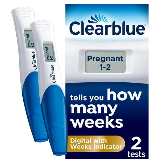 Clearblue Pregnancy Test with Weeks Indicator x2 - gallery image 1