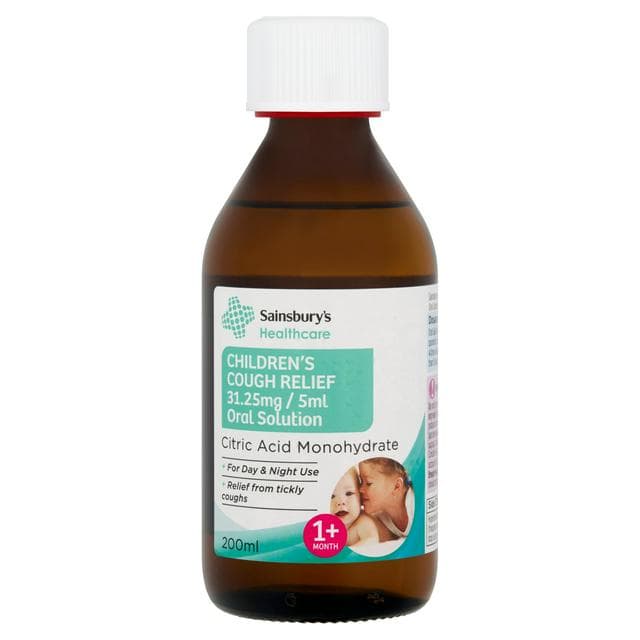 Sainsbury's Children's Cough Relief 200ml - gallery image 1