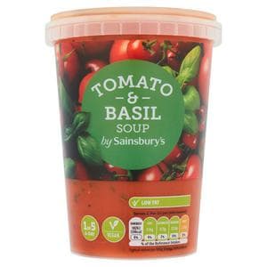 Sainsbury's Tomato & Basil Soup 600g