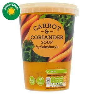 Sainsbury's Carrot & Coriander Soup 600g