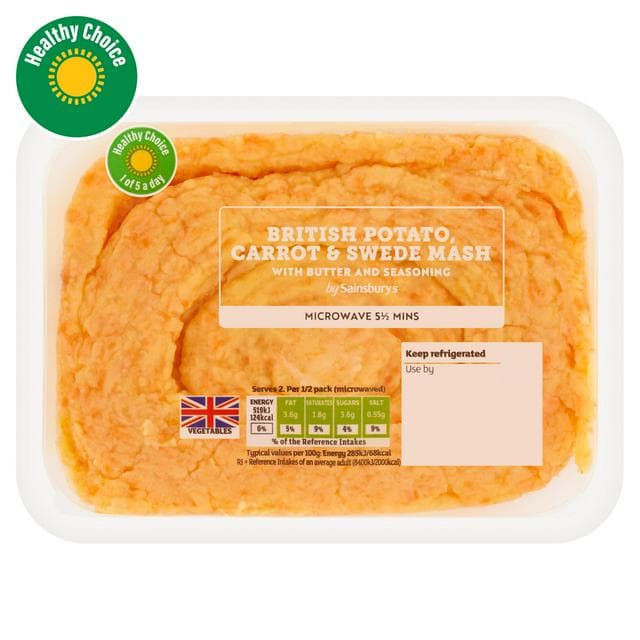 Sainsbury's Potato, Carrot & Swede Mash 400g - gallery image 1