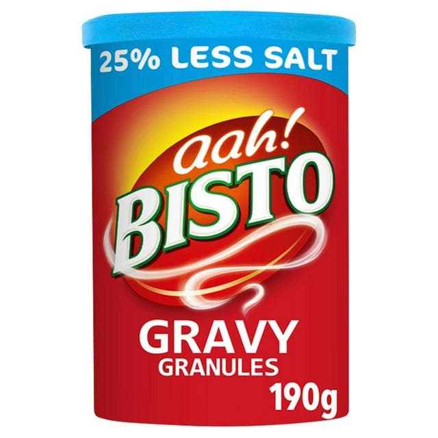 Bisto Reduced Salt Gravy Granules 190g - gallery image 1