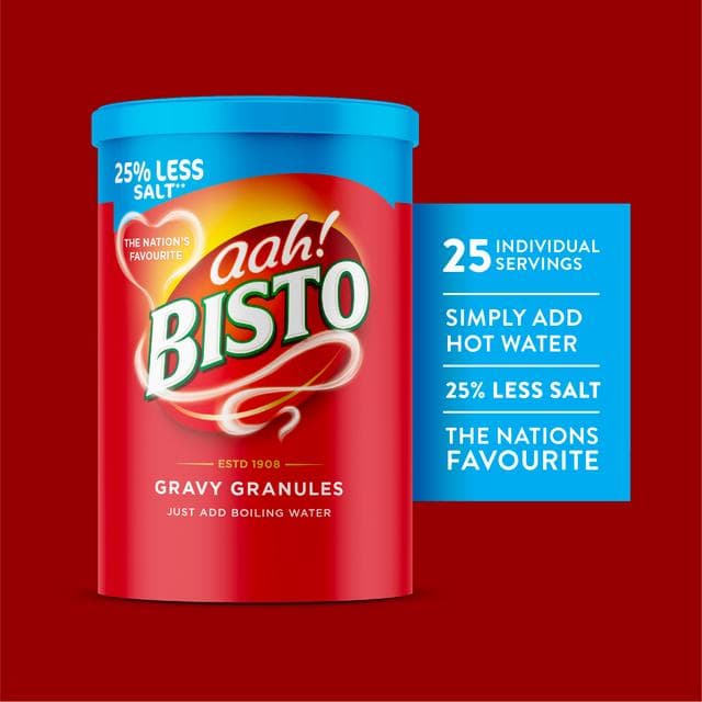 Bisto Reduced Salt Gravy Granules 190g - gallery image 2