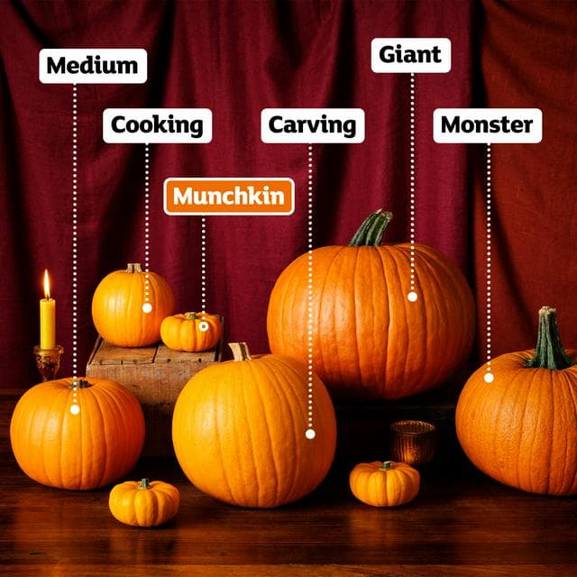 Sainsbury's British Munchkin Pumpkin - gallery image 2