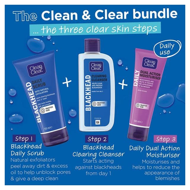 Clean & Clear Dual Action Moisturiser Face Cream 100ml - gallery image 3