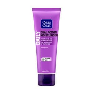 Clean & Clear Dual Action Moisturiser Face Cream 100ml