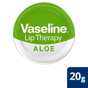 Vaseline Lip Therapy Aloe Vera Lip Tin Heals & Moisturises Dry Chapped Lips 20g