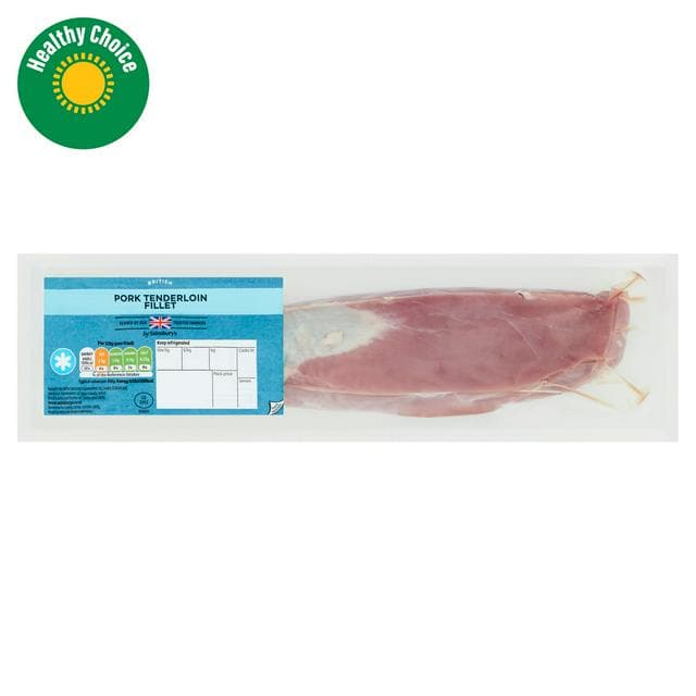 Sainsbury's British Pork Tenderloin Fillet (Approx. 460G) - gallery image 1