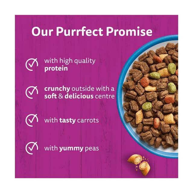 Whiskas 1+ Tuna Complete Adult Dry Cat Food 1.9kg - gallery image 2