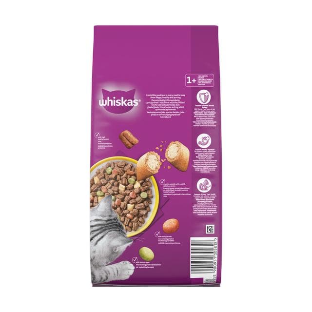Whiskas 1+ Chicken Complete Adult Dry Cat Food 1.9kg - gallery image 6
