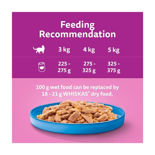 Whiskas Ocean Menu in Jelly Adult Wet Cat Food Tin 6 x 400g - gallery image 4