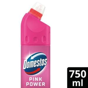 Domestos Pink Power Thick Bleach Toilet & Multipurpose Cleaner 750ml