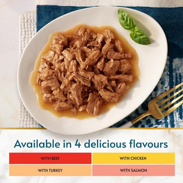 Gourmet Perle Connoisseur's Selection in Gravy Wet Cat Food 12 x 85g - gallery image 3