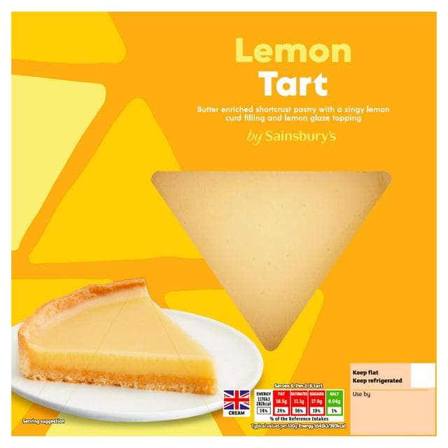 Sainsbury's 430g Lemon Tart - gallery image 1