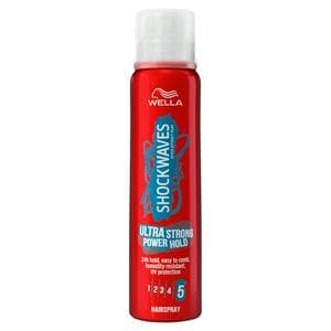 Wella Shockwaves Ultra Strong Power Hold Hairspray 250ml