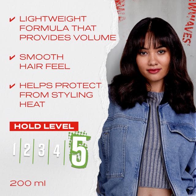 Wella Shockwaves Volume Mousse 200ml - gallery image 2