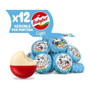 Mini Babybel Light Cheese Snacks 12x20g