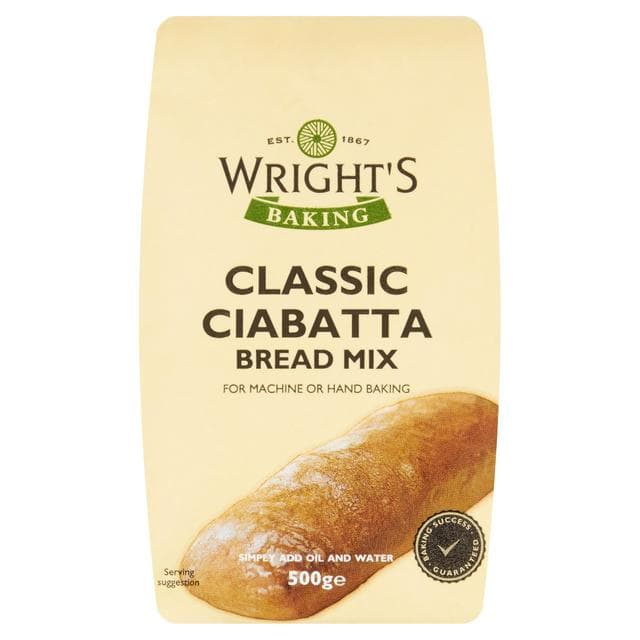 Wright's Ciabatta Bread Mix 500g - gallery image 1