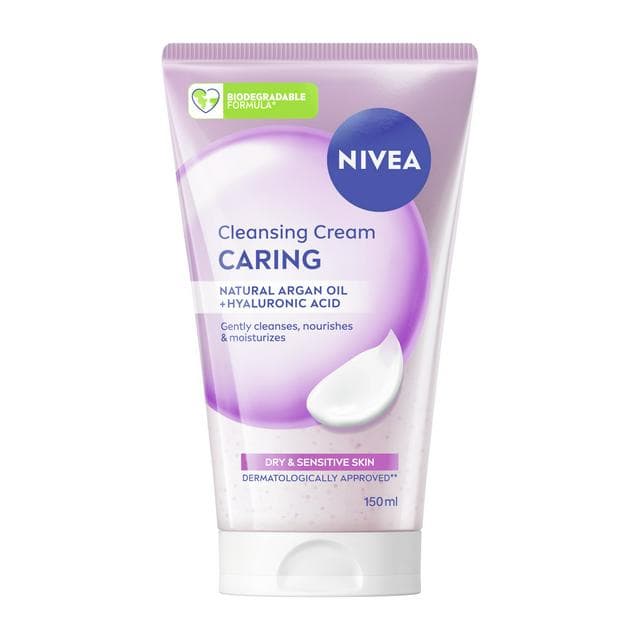 Nivea Gentle Cream Face Wash for Dry Skin 150ml - gallery image 1