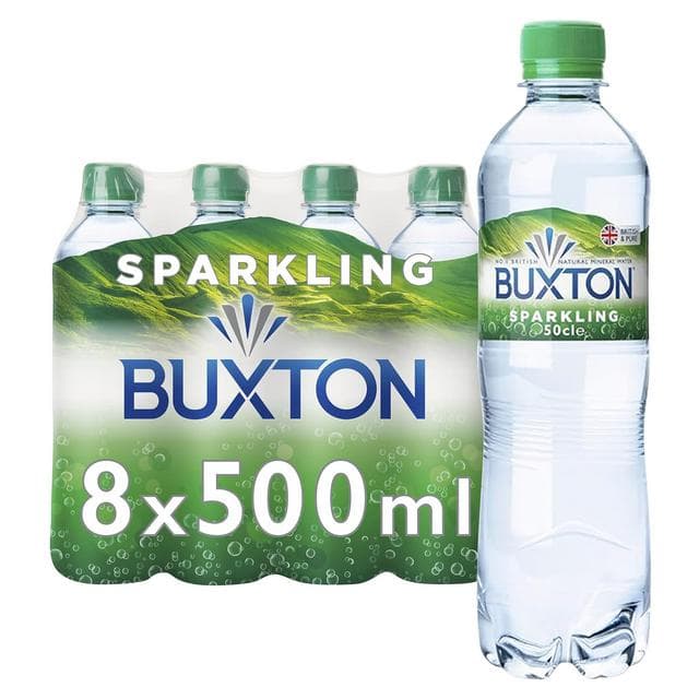 Buxton Sparkling Natural Mineral Water 8x500ml - gallery image 6