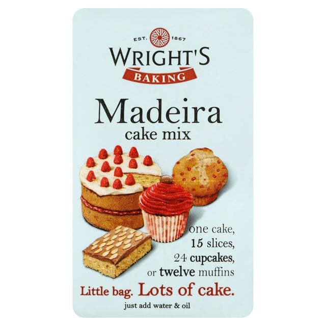 Wright's Madeira Cake Mix 500g - gallery image 1