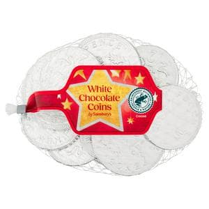 Sainsbury's 70g White Chocolate Coins