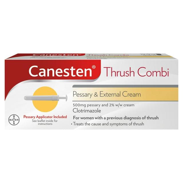 Canesten Thrush Combi Pessary & External Cream - gallery image 1